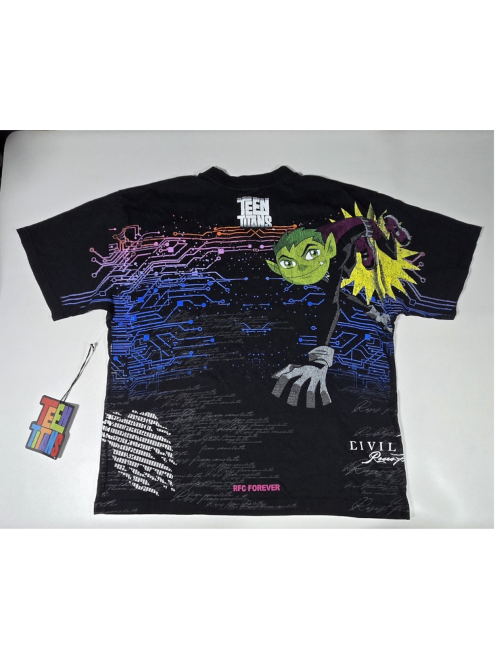 Civil Regime x Teen Titans Beast Boy Oversized Tee • Small
